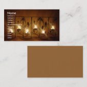 6 Kaarsen Visitekaartje (Voorkant / Achterkant)
