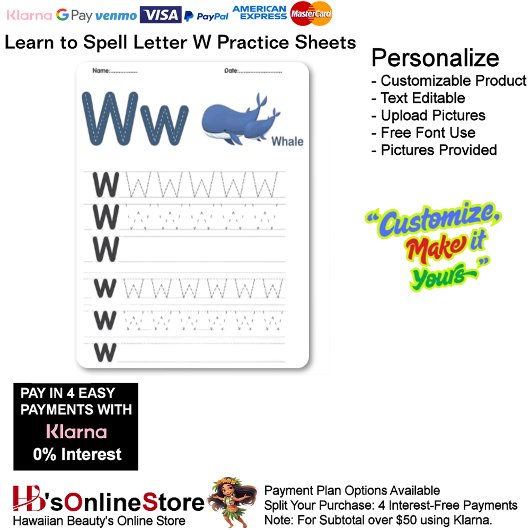 6 Learn To Spell Letter W Teacher Home Schooling
