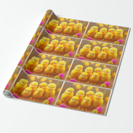 6 Little Easter Chicken Collectie Cadeaupapier