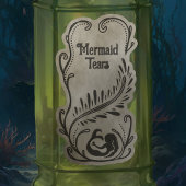6 Mermaid Tears Potion Flessenetiketten Sticker