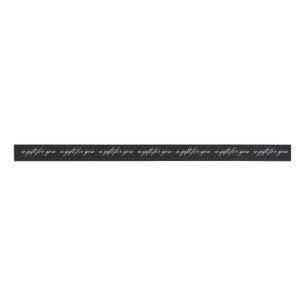 6 meter 'Gift for You' Grosgrain Ribbon Lint