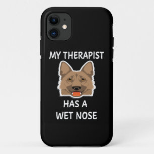 6 Mijn therapeut heeft een natte neus iPhone 11 Hoesje