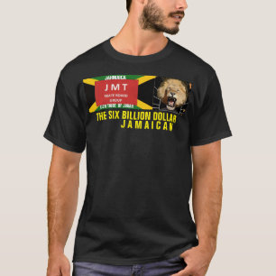 6 MILJARD DOLLAR JAMAICAN Basic Donker T-shirt