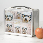 6 Minimalistisch fotocollage - Gold en White Grid (In situ)