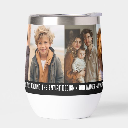 6 Modèle photo Texte Moderne Minimal Sur Photo (Gauche)