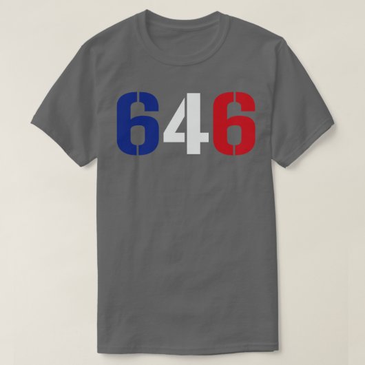 6 New York T-shirt (Design voorkant)