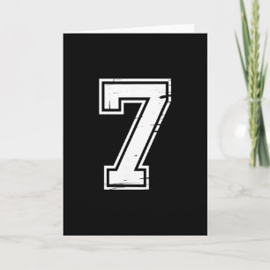 6 Nummer 67 Six Seven Meme Kaart