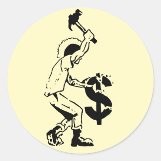6-pack anarcho-punk Stickers