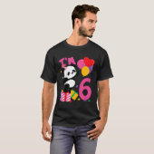 6 Panda T-shirt (Voorkant volledig)