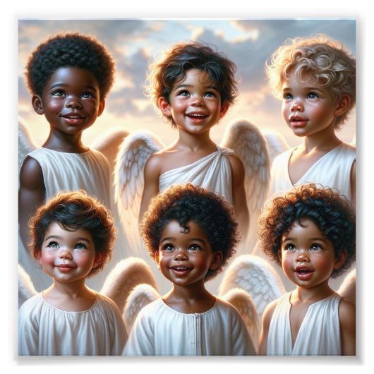 6 Papier photo Angel Kidz Premium Satin (Devant)