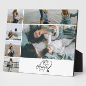 6 Personalized Best Aunt Photo Collage Fotoplaat (Zijkant)