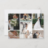 6 persoons foto collage Favoriete Momenten Bedankkaart (Voorkant)