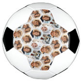 6 Photo Collage honingraatpatroon - BE PATIENT Voetbal (Gedraaid)