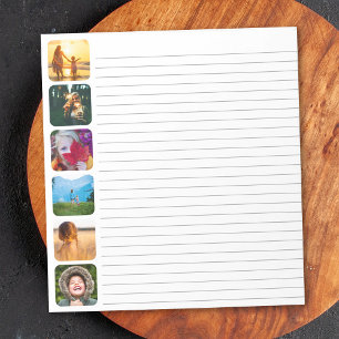 6 Photo Notepad Template Lined Notepad Notitieblok