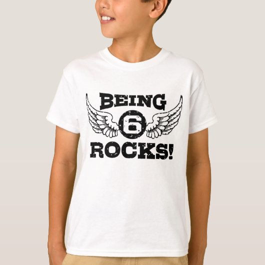 6 Rocks T-shirt (Voorkant)