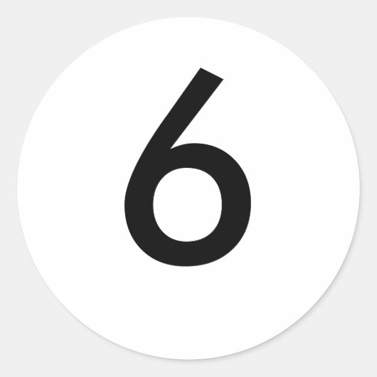 6 RONDE STICKER (Voorkant)