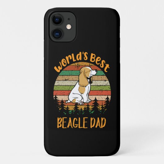 6 's Werelds Beste Beagle Pap Case-Mate iPhone Case (Achterkant)