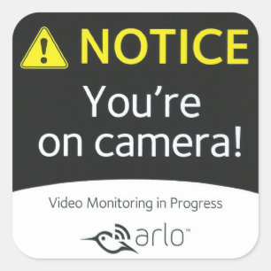 6 Stickers Arlo 3x3 originaux