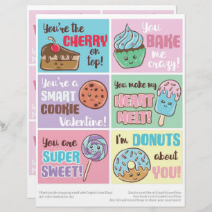 6 Sweet Behandelt Kinder Classroom Valentijnsdag K Briefhoofd