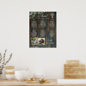 6 Tabel Rustige Gypsophila FOTO-zitplaats Foa Poster (Keuken)