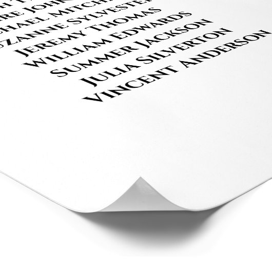 6 Tableau Blanc Boho Floral Welcome Chart (Coin)