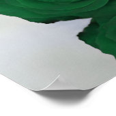 6 Tableau Élégant Rose vert émeraude tableau (Coin)