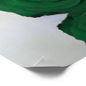 6 Tableau Élégant Rose vert émeraude tableau (Coin)