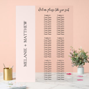 6 Tableau Élégant tableau de sièges Mariage mode