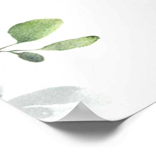 6 Tableau Eucalyptus Mariage de verdure (Coin)