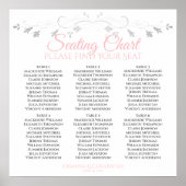 6 Tableau Tableau Mariage rose et gris (Devant)