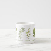 6 TASSES À ESPRESSO FLEURS FRAÎCHES (Devant)
