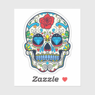 6 Verbrandingskaarsen Sticker