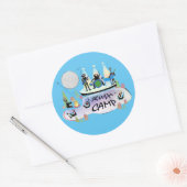 6 x 3in Stickers RushCamp! (Enveloppe)