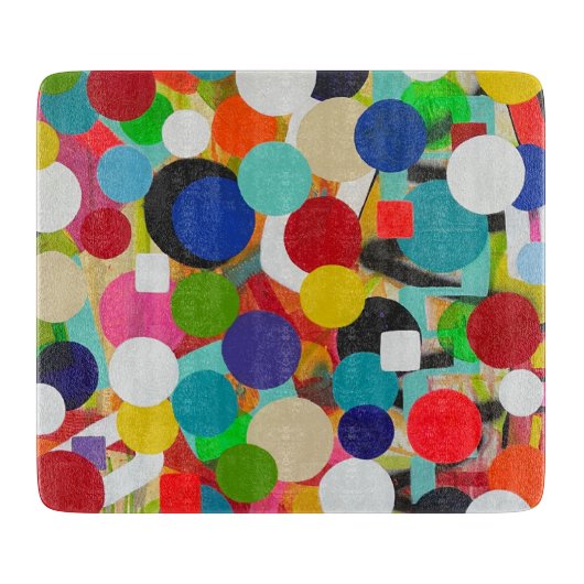 6 x 7 deco-klare klas klapbord snijplank (Voorkant)