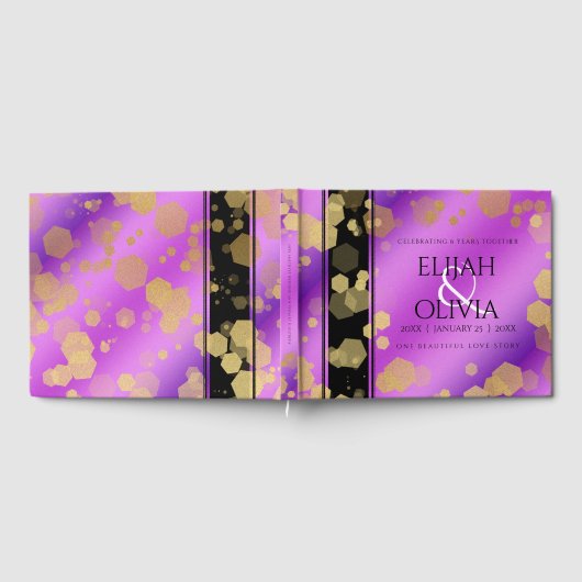 6e 33e 47e 48e Amethist Bruiloft Jubileum Gastenboek (Volledig)