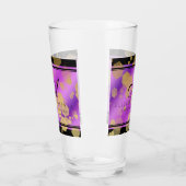 6e 33e 47e 48e Amethist Bruiloft Jubileum Glas (Links)