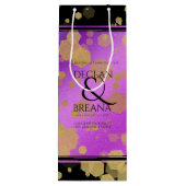 6e 33e 47e 48e Amethist Bruiloft Jubileum Wijn Cadeautas (Achterkant)