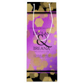 6e 33e 47e 48e Amethist Bruiloft Jubileum Wijn Cadeautas (Voorkant)