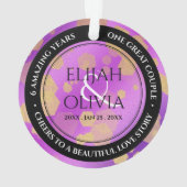 6e 33e 47e anniversaire de l'Mariage Améthyste (dos)