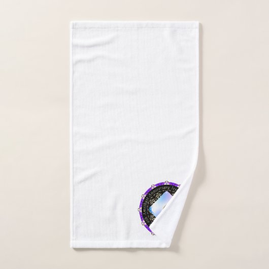 6e Amethyst Wedding Jubileum Bad Handdoek (Handdoek)