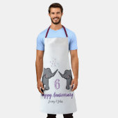 6e anniversaire de mariage de fer tablier d'élépha (Porté)