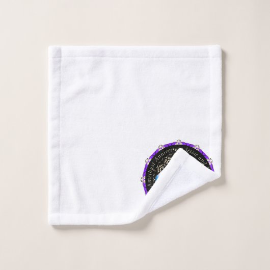 6e anniversaire du Mariage d'Amethyst (Gant de toilette)