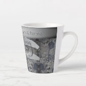 6e anniversaire Mariage sucre et fer latte Mug (Droite)