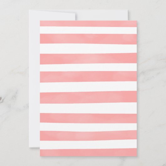 6e anniversaire Unicorn Invitation (Dos)