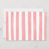 6e anniversaire Unicorn Photo Invitation (Dos)