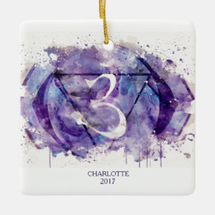 6e Chakra - derde e-mail - anja - binnenste gids - Keramisch Ornament