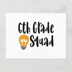 6e graadkwadraat briefkaart