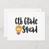 6e graadkwadraat briefkaart (Voorkant / Achterkant)