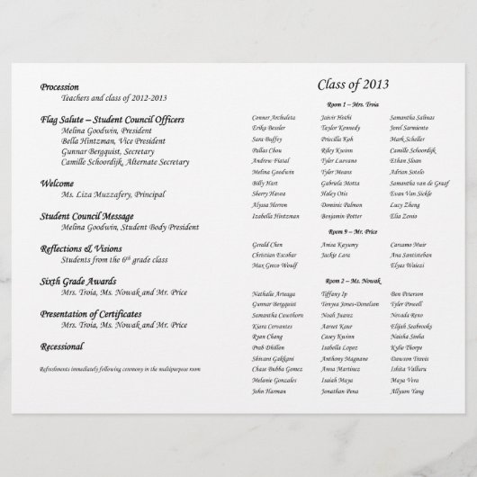 6e GRADE-programma's (Voorkant)
