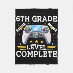 6e klas niveau complete gamer Kinder CL van 2025 B Fleece Deken